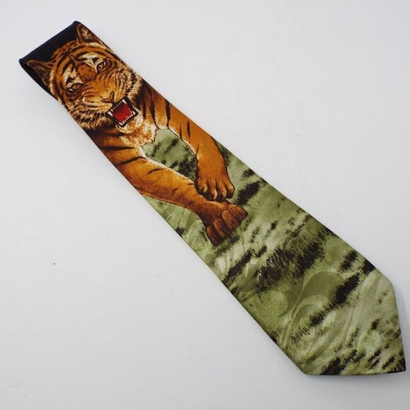 Steven Harris Tiger Tie - Picture 1 of 6